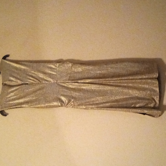 Anthr metallic wrap dress tags - Picture 6 of 10